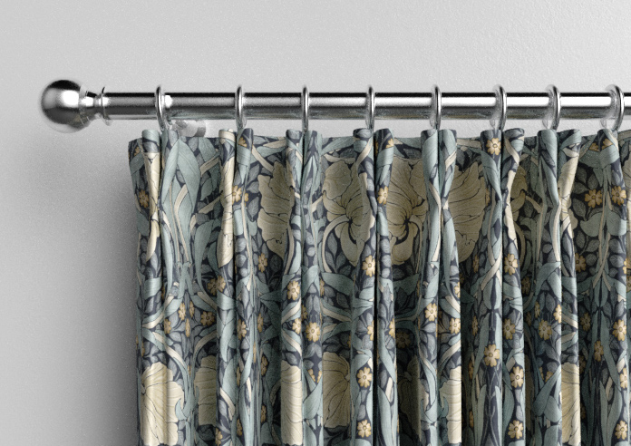 William Morris Pimpernel, Indigo - Made to Measure Curtains - Image 10